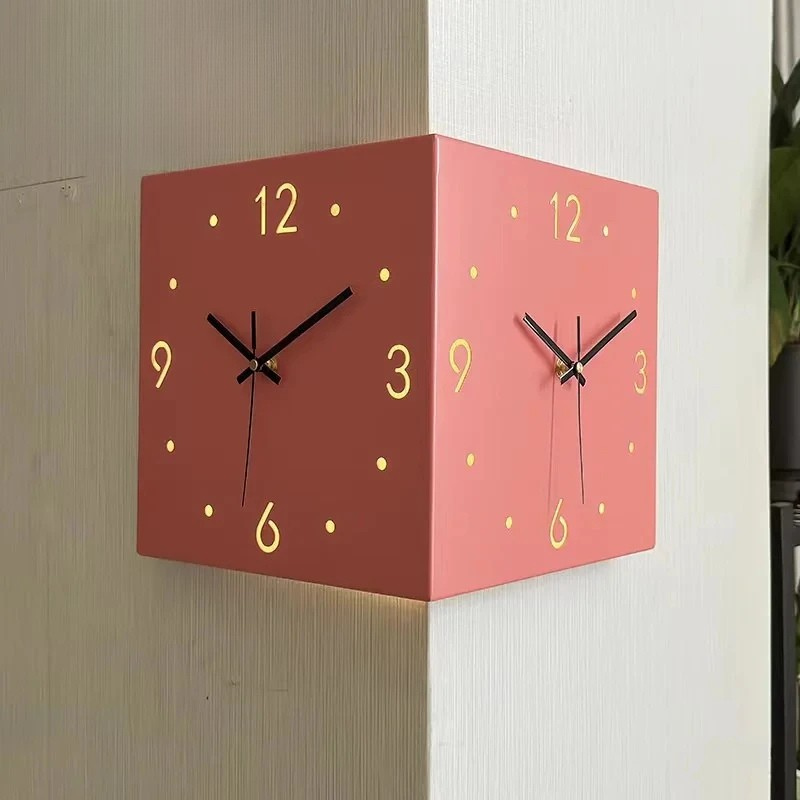 DualEdge Clock - Elegant Wall Clock with Silent Mechanism