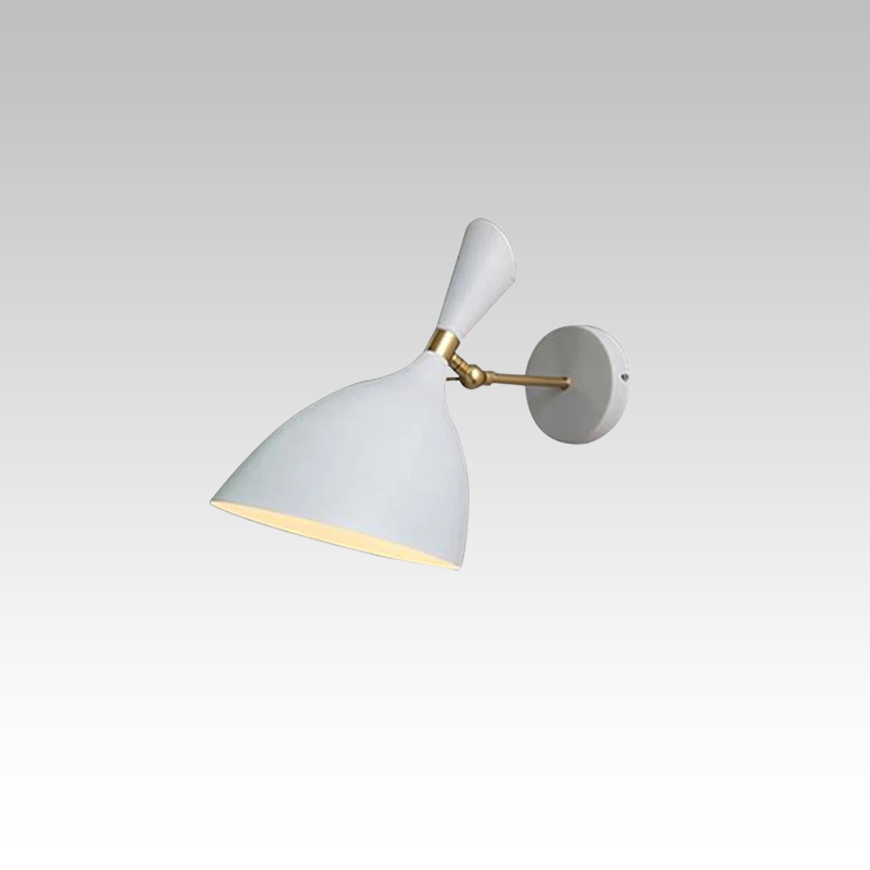 Luminous Haven – Industrial LED Bedside Lamp for the Bedroom