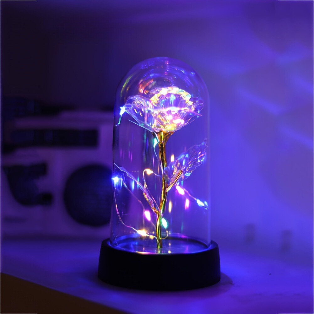 GoldenRose – Luxe Rose Lamp for Interior Decoration