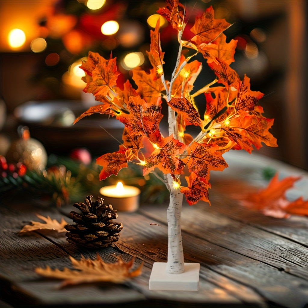 MapleGlow – LED Maple Tree Table Lamp with USB