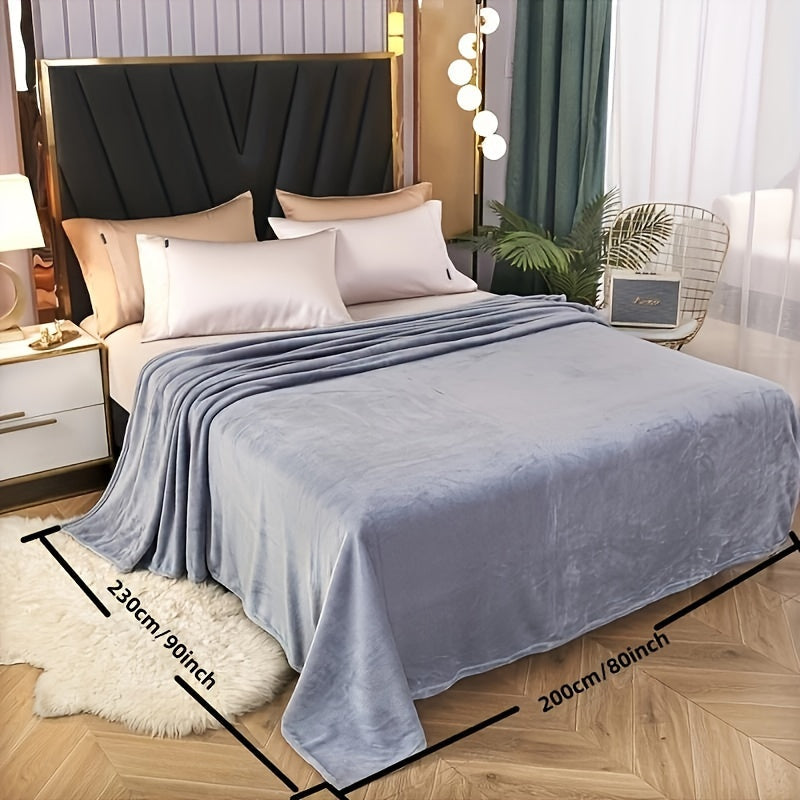 UltraSoft Fleece Blanket – Luxurious Reversible for All Seasons
