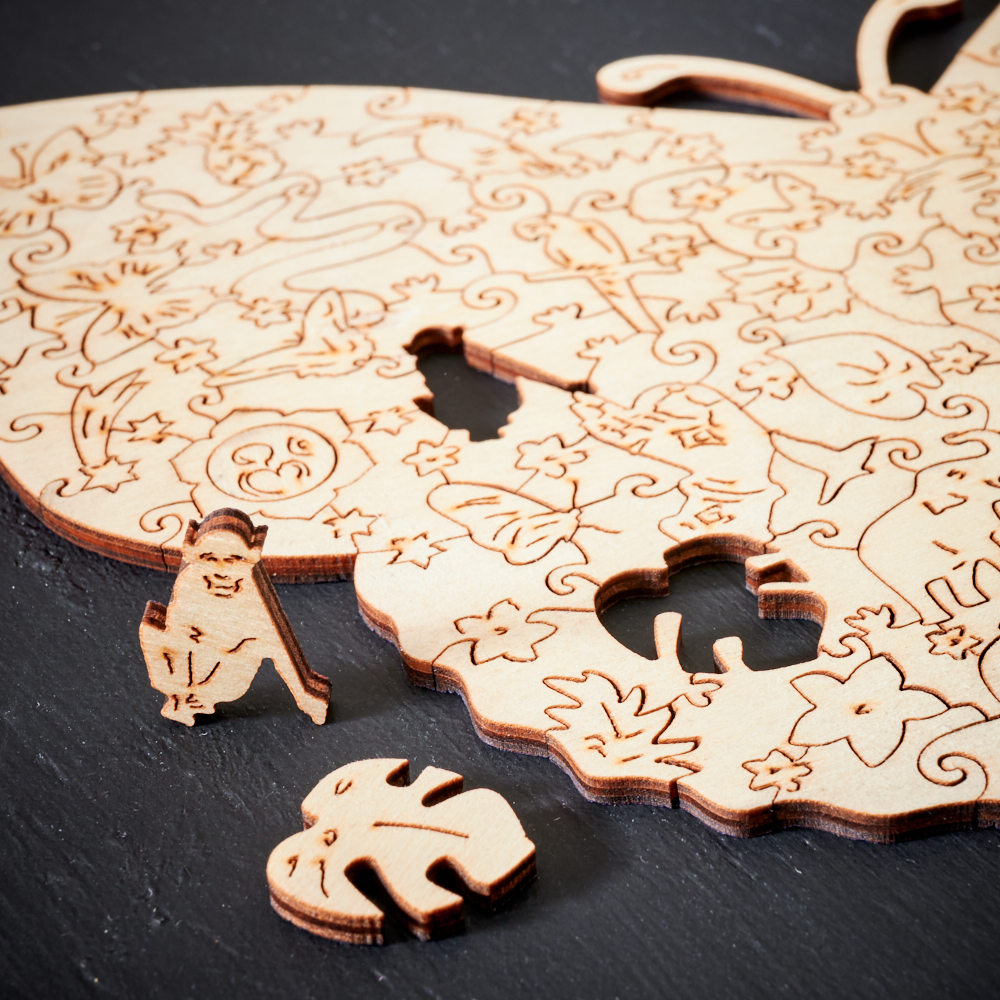 ColorCraft Puzzles – Premium Wooden Puzzles in Variations