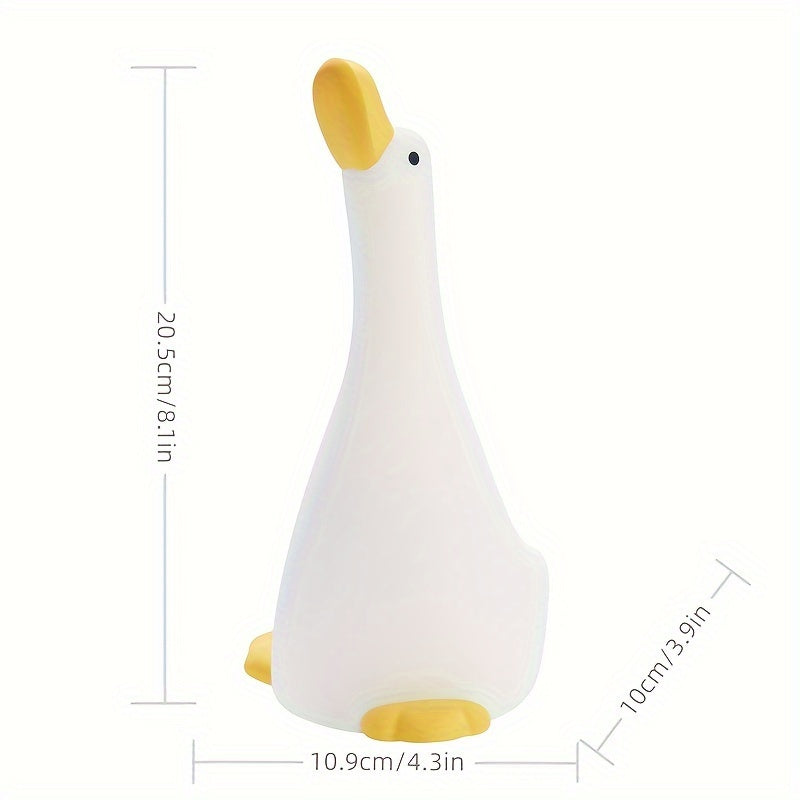 DreamDuck Lamp - silicone night light with rechargeable touch sensor