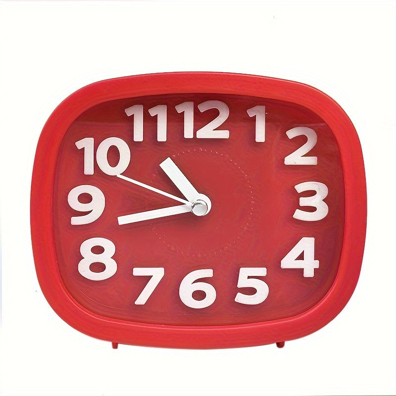 TimeSquare Clock - Stylish 3D Square Alarm Clock