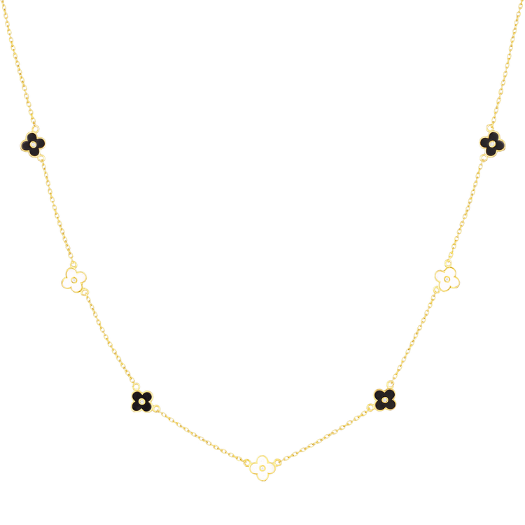 Graceful Flower Pendant Necklace - Lilliane