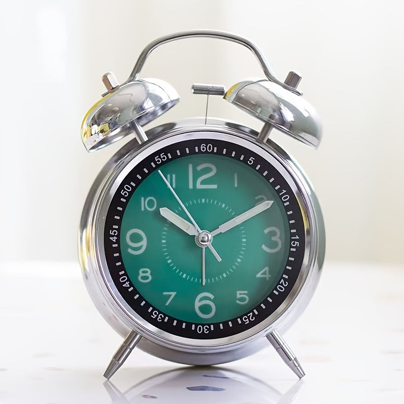RetroBell Clock – Stylish Silent Alarm Clock with Lighting