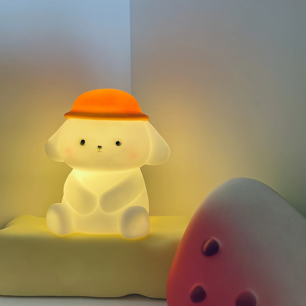ValpGlow Lampa - Söt LED Nattlampa för Barn