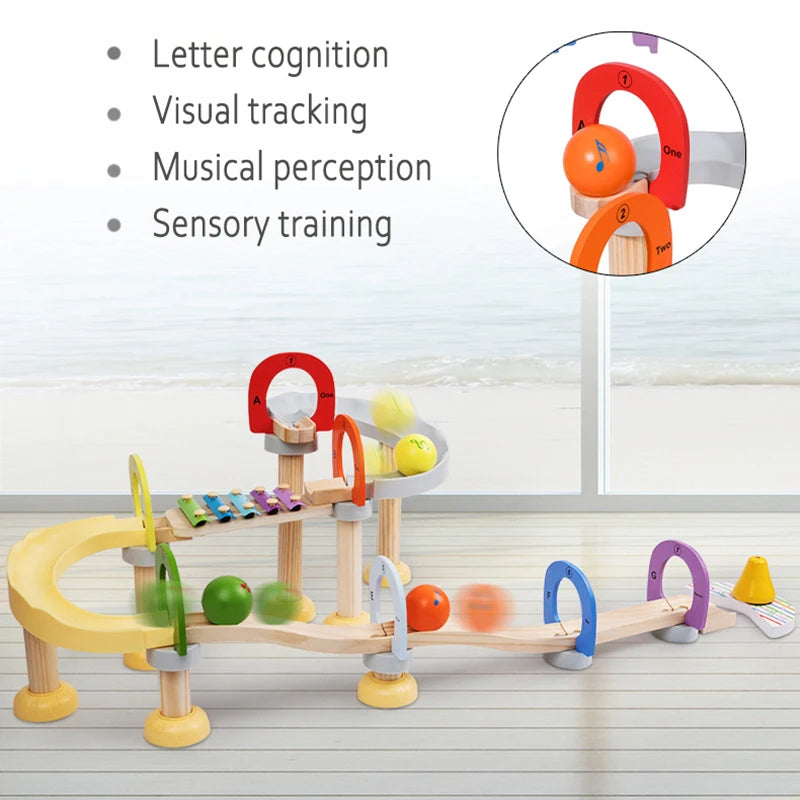 MusicBlock Play - Wooden Sensory Blocks for Development