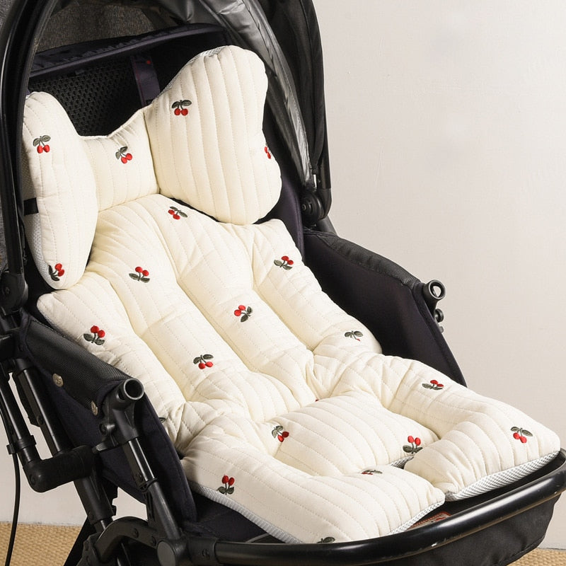 SnuggleRide - Comfortable Stroller Cushion with Stylish Prints