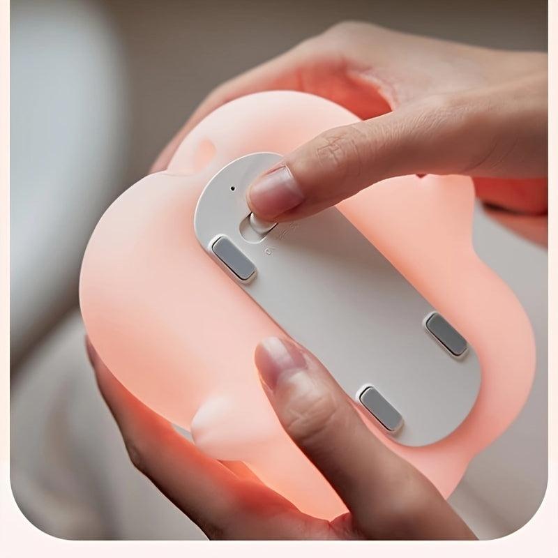 PiggyGlow – Cute Pink LED Night Light for Kids