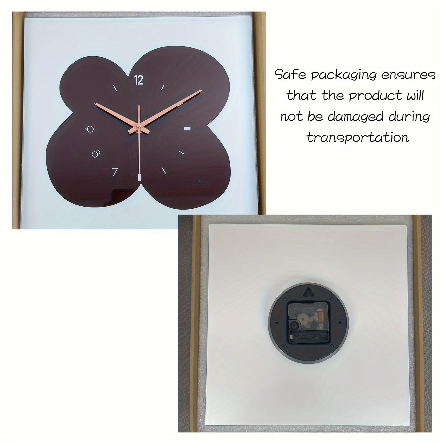 FloralTime Clock - Elegant Wall Clock with Flowers