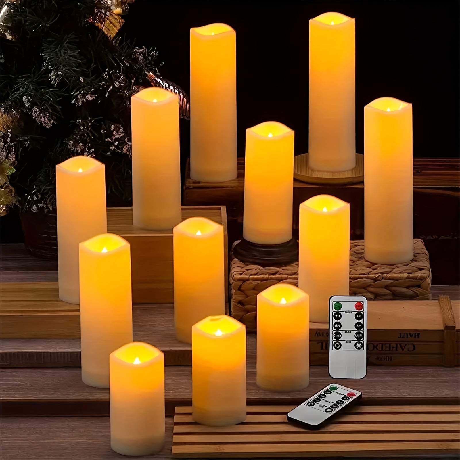 FlameFree - Waterproof LED light sets with remote control