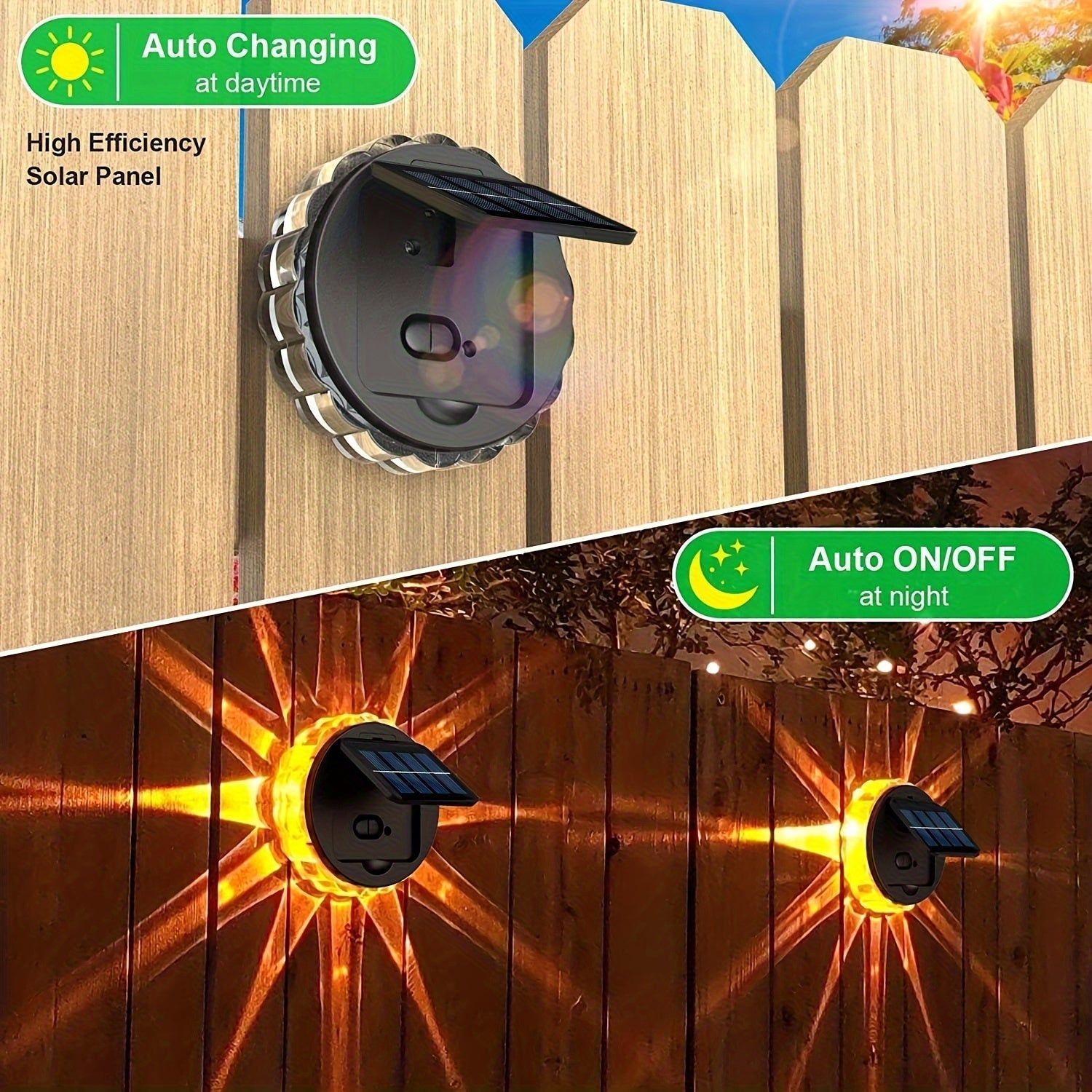 SolarGlow Ljus – Set med 4 Solenergi LED-lampor för Utomhusbruk