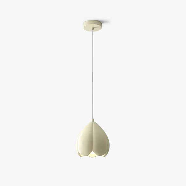FlowerGlow Ceiling Lamp - Elegant Cream-Colored Ceiling Lamp for Warm, Atmospheric Interiors