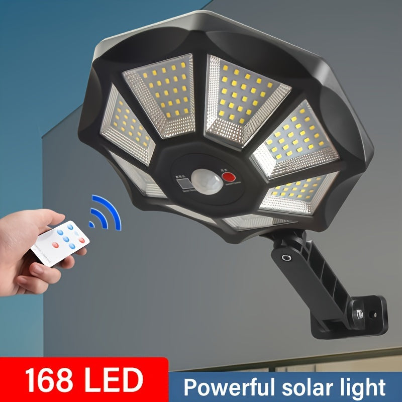 SolarGlow Pro – LED Street Light with Motion Sensor