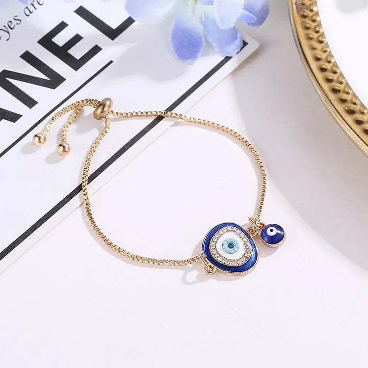 Ethnic Zippered Eye Bracelet - Selene With Unique Style