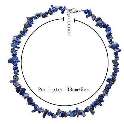 Elegant Polished Crystal Necklace - Lina
