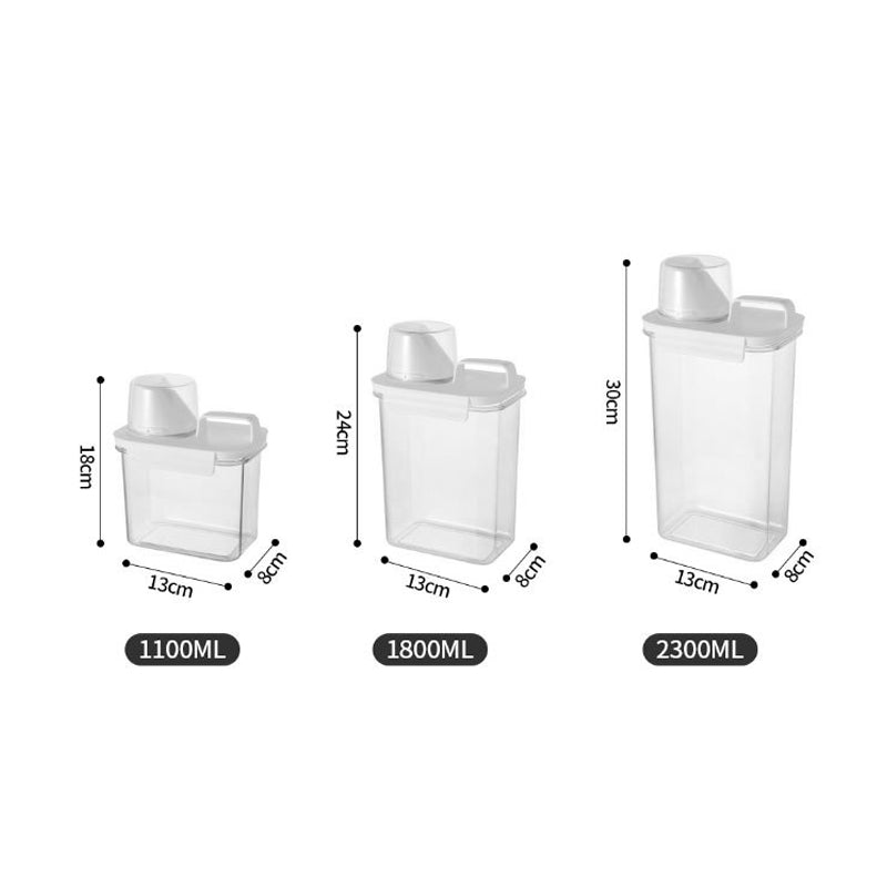FreshKeeper - Airtight Food Container with Measuring Cup