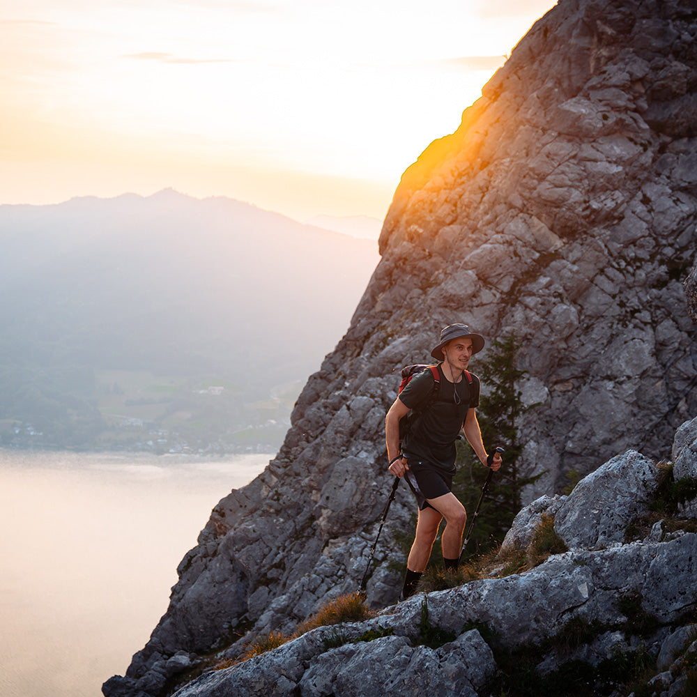 Ultralight Hiking Poles – Lightweight Folding Poles with Cork Handles