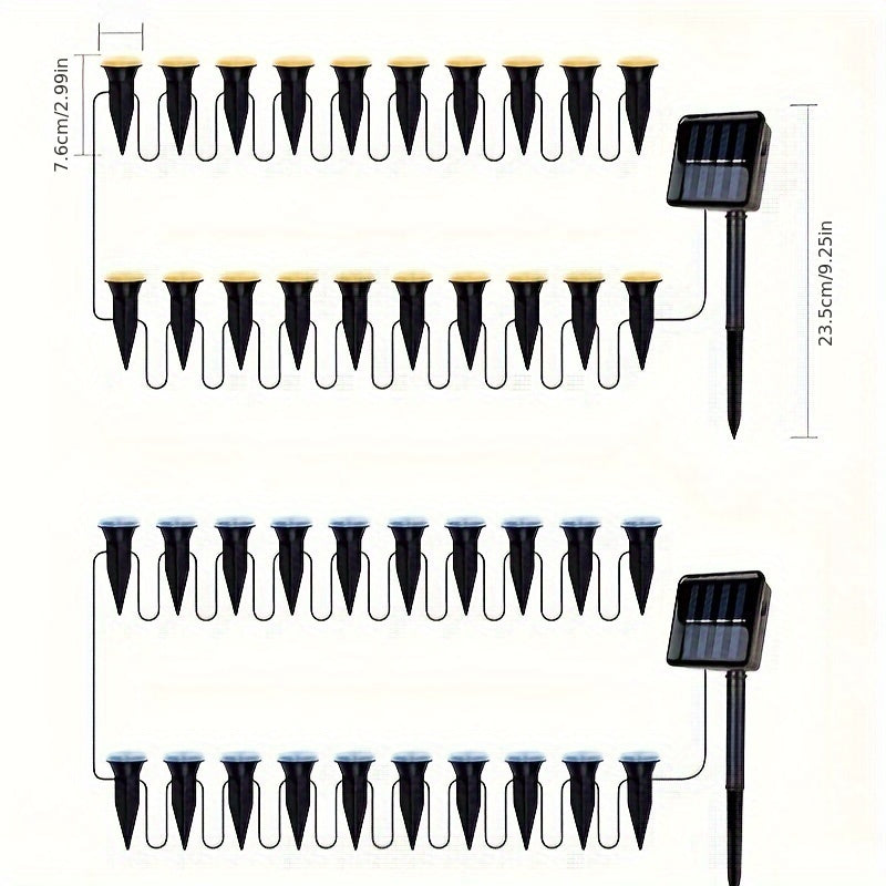 SolarPath Lampa – Stilren Sol-LED Trädgårdsbelysning