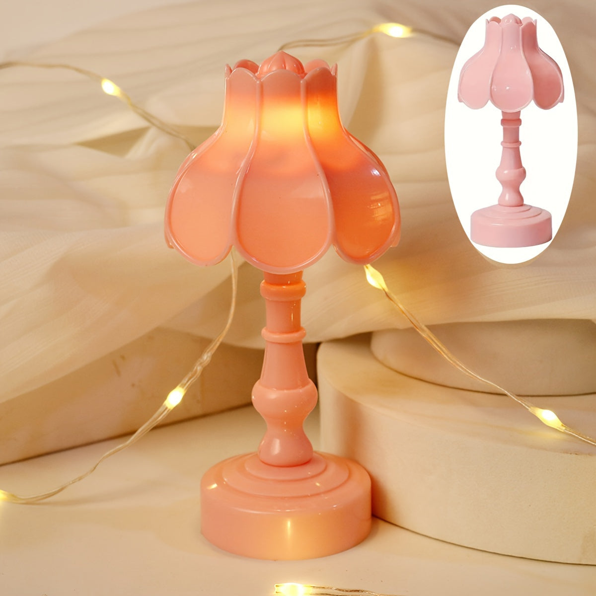 StarBloom Lamp – Flower-Shaped Mini Desk Lamp