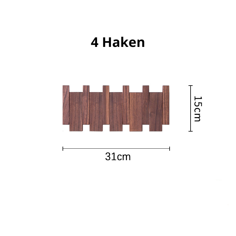 HarmonyHook - Stylish Adjustable Wooden Shelf