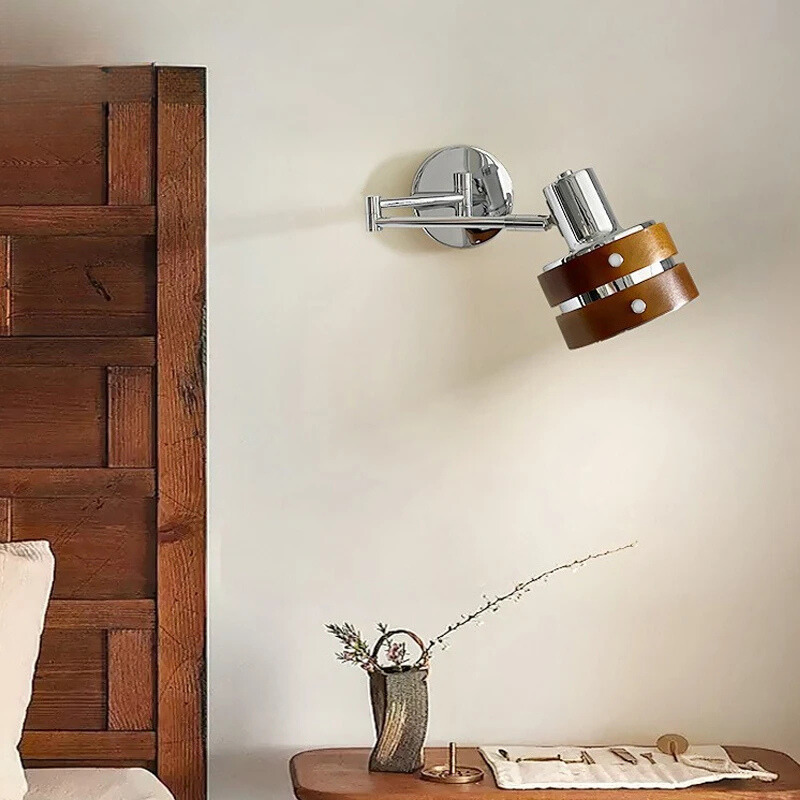 Telescopic Lamp – Adjustable Vintage Bedside Lamp in Punk Style
