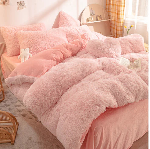 FluffCandy - Luxurious Long-Pile Duvet Cover for Winter Warmth