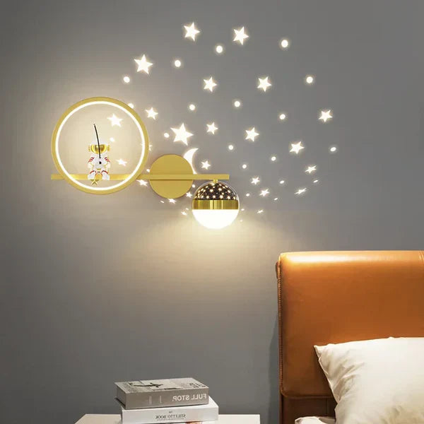 GlowNest – Playful Wall Lamp for Children's Rooms