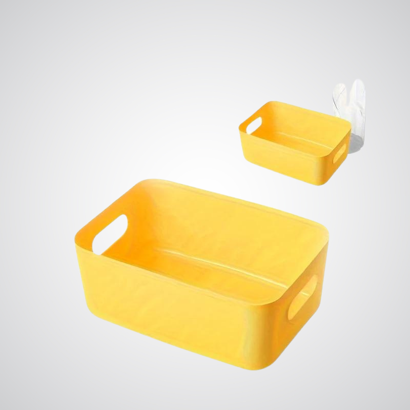 OrganiseerGemak - Set of 10 Wall Storage Boxes for Cosmetics and Snacks