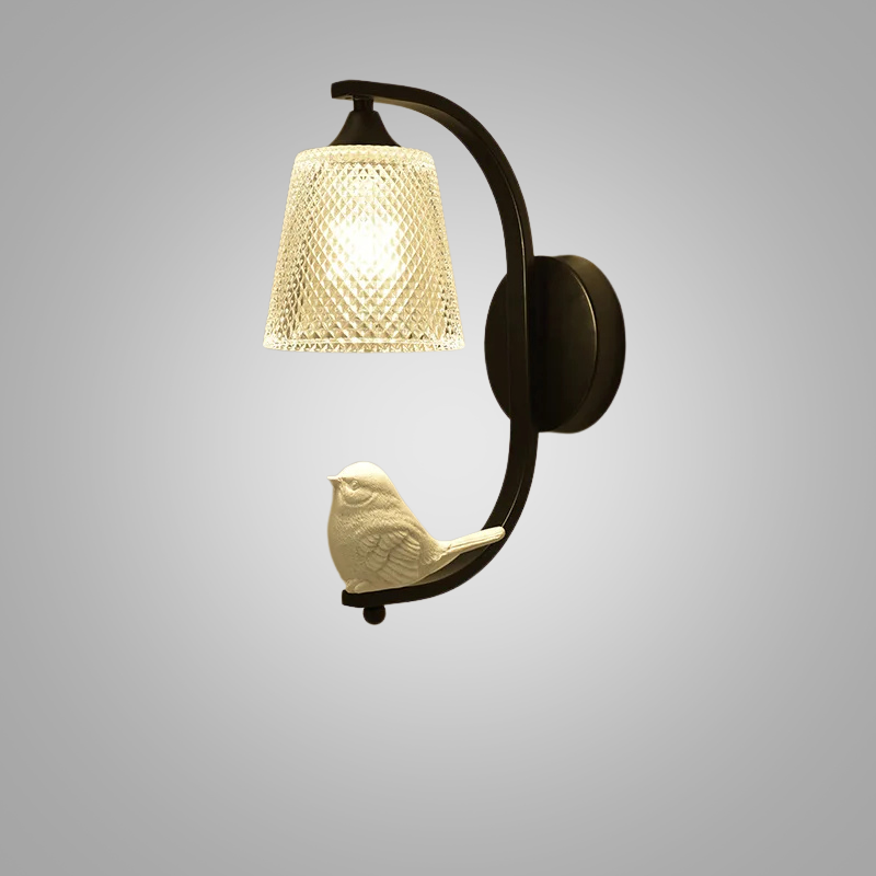 NordicBird Light – Trendy bird wall lamp for bedrooms