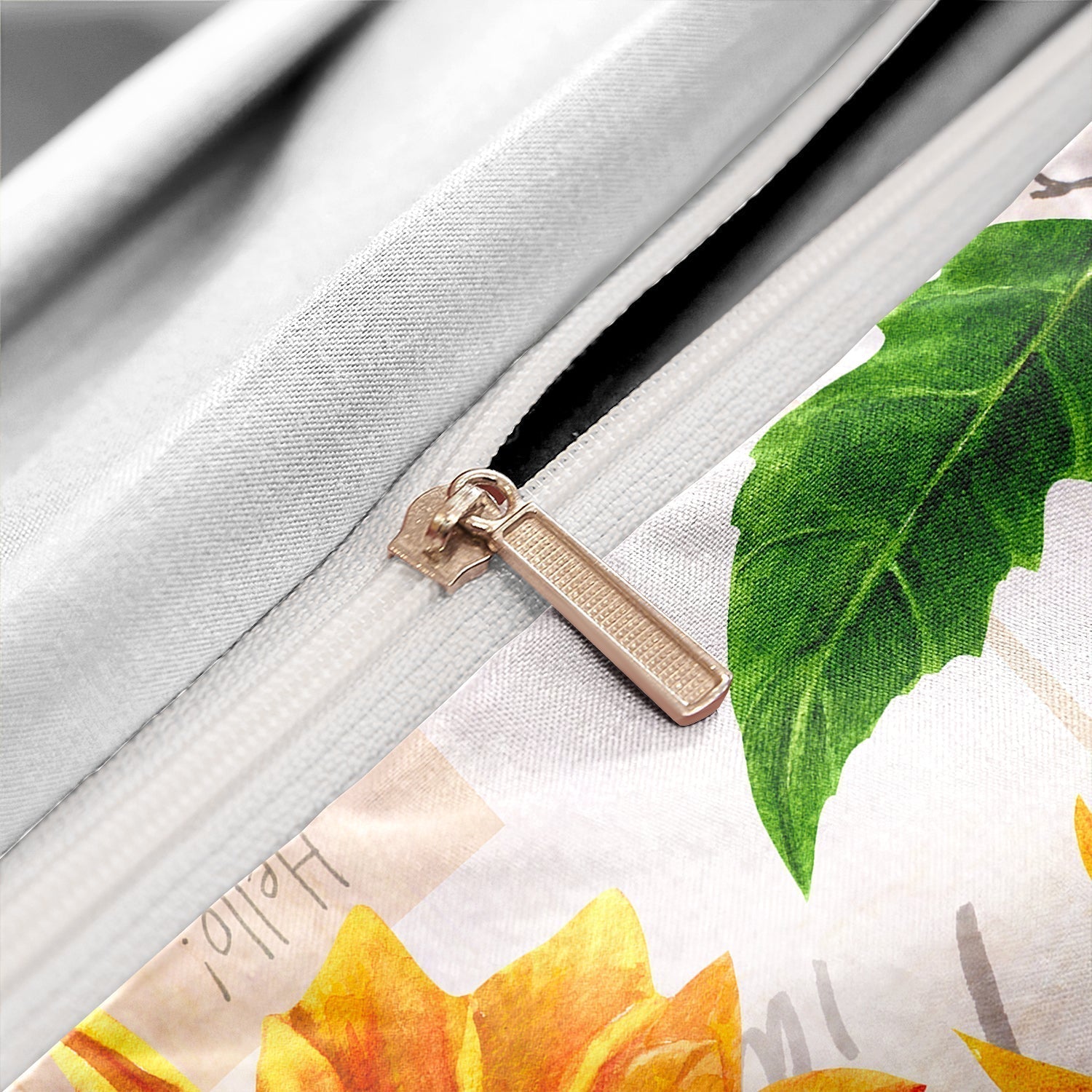 Soft Sunflower Bedding – Natural Bedroom Renewal