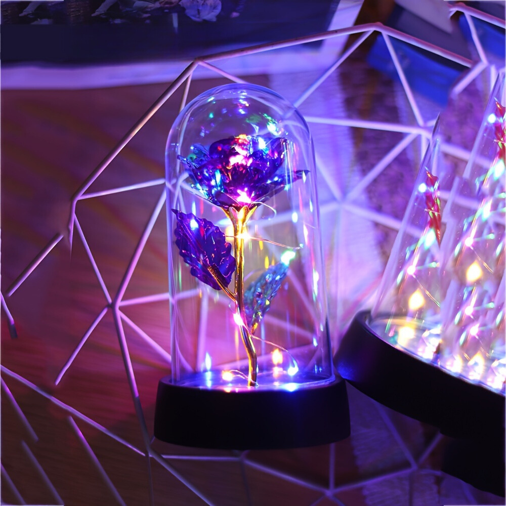 GoldenRose – Luxe Rose Lamp for Interior Decoration