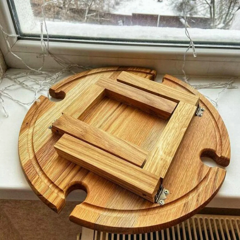 WineNest - Stylish Folding Picnic Table for Wine