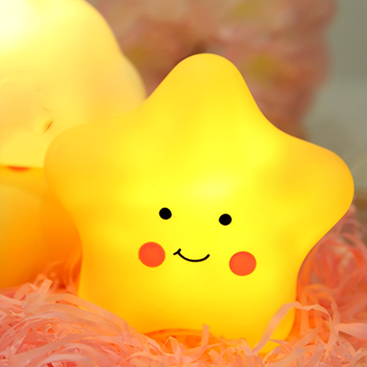 StarGlow Night Light - Magical Pentagram for Children's Rooms