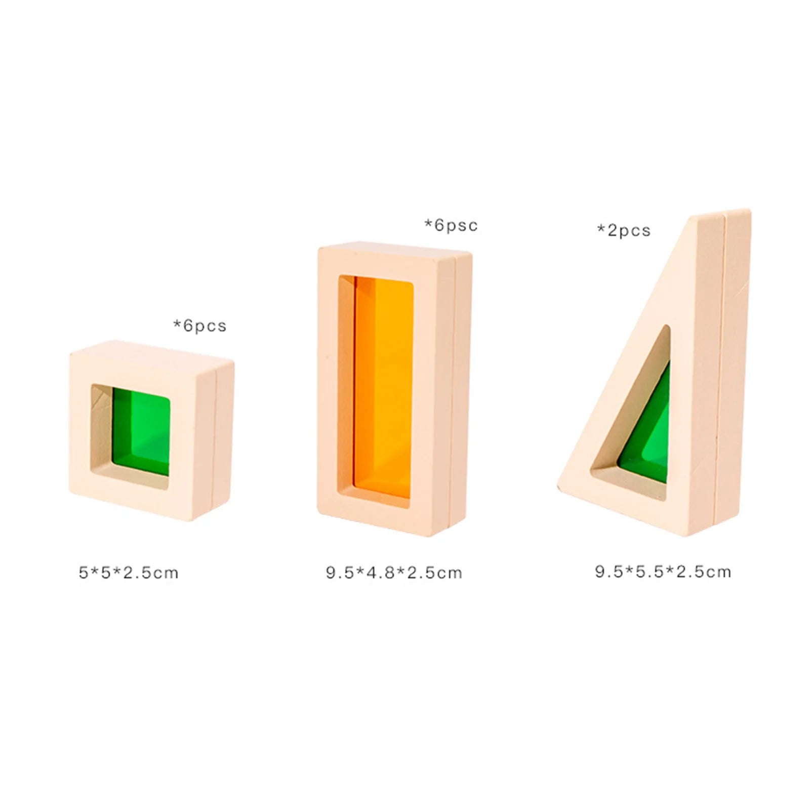 CreativeBlocks – Colorful Wooden Building Blocks for Kids