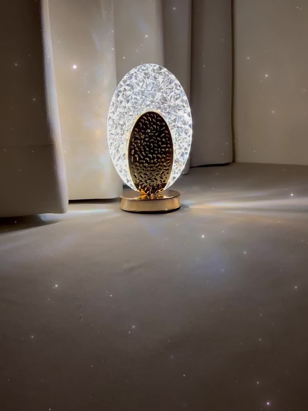 FeatherLamp - USB Touch Table Light with Unique Feather Design