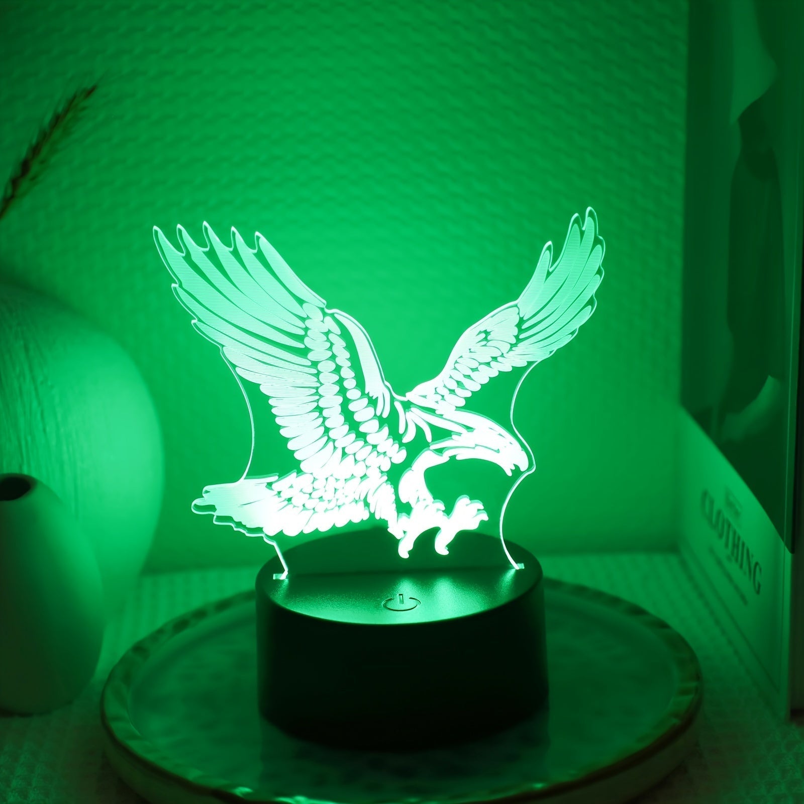 EagleLight – 3D LED Night Light with Colors and Touch