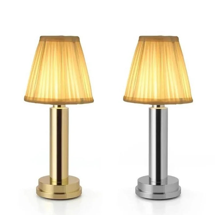 LuxeSilk Thread Lamp - Elegant Wireless Table Lamp for Atmospheric Rooms