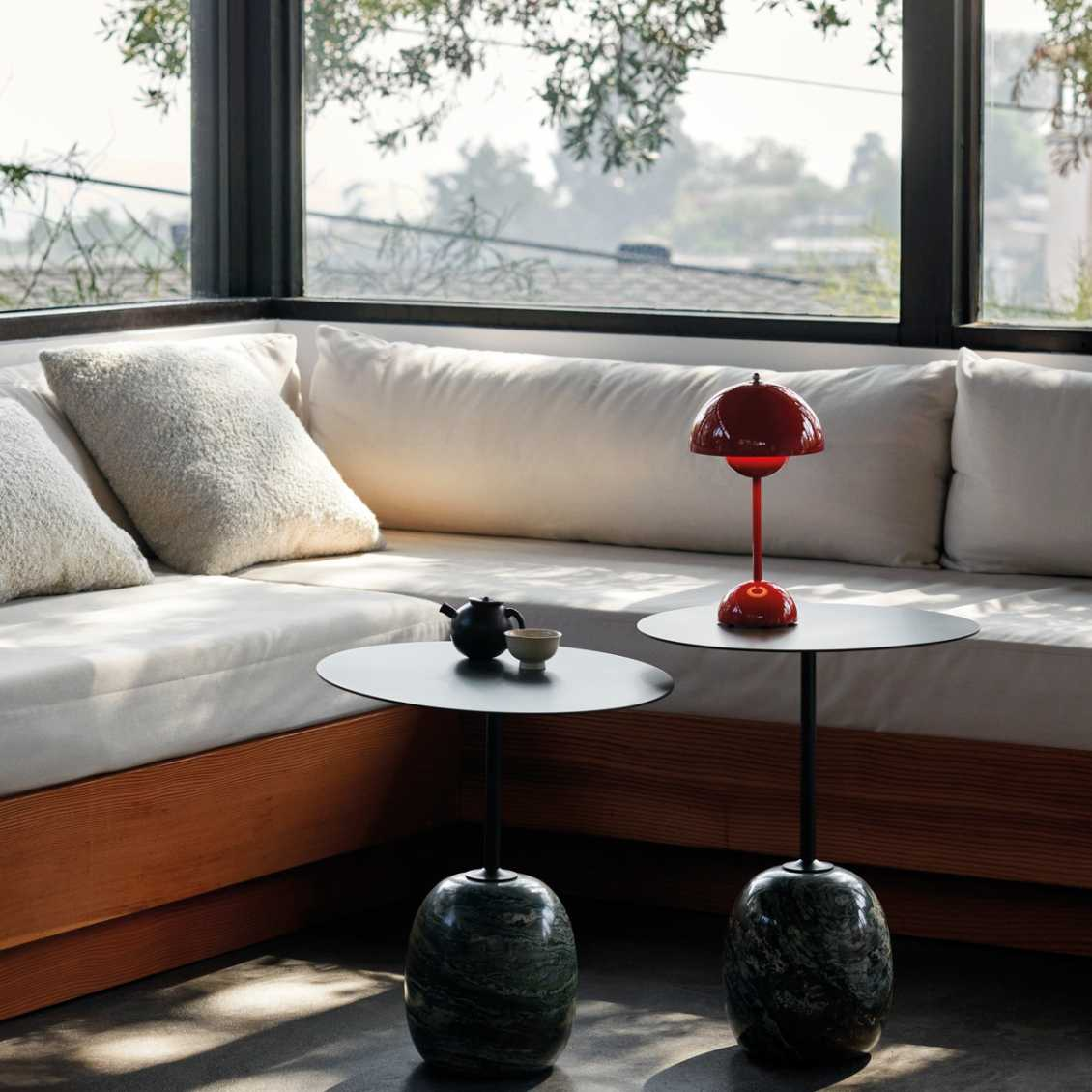 LunarGlow Table Lamp - Dimmable LED Lighting for Every Interior