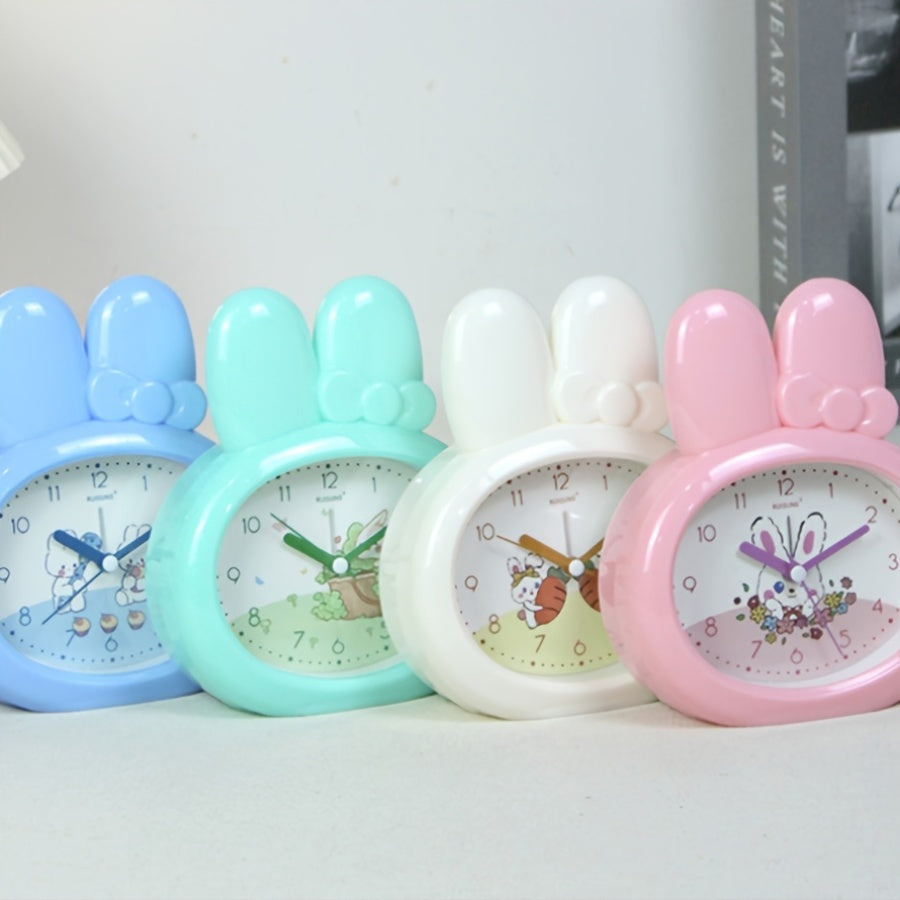 BunnyTime Clock - Cute LED Alarm Clock with Night Light