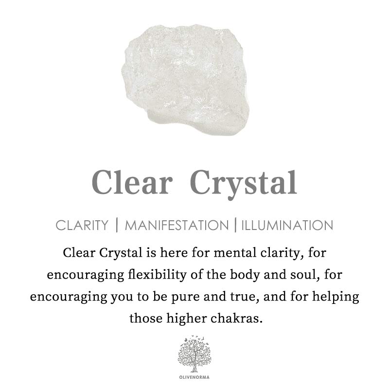 Aria: Natural Crystals Bracelet for Healing Energy
