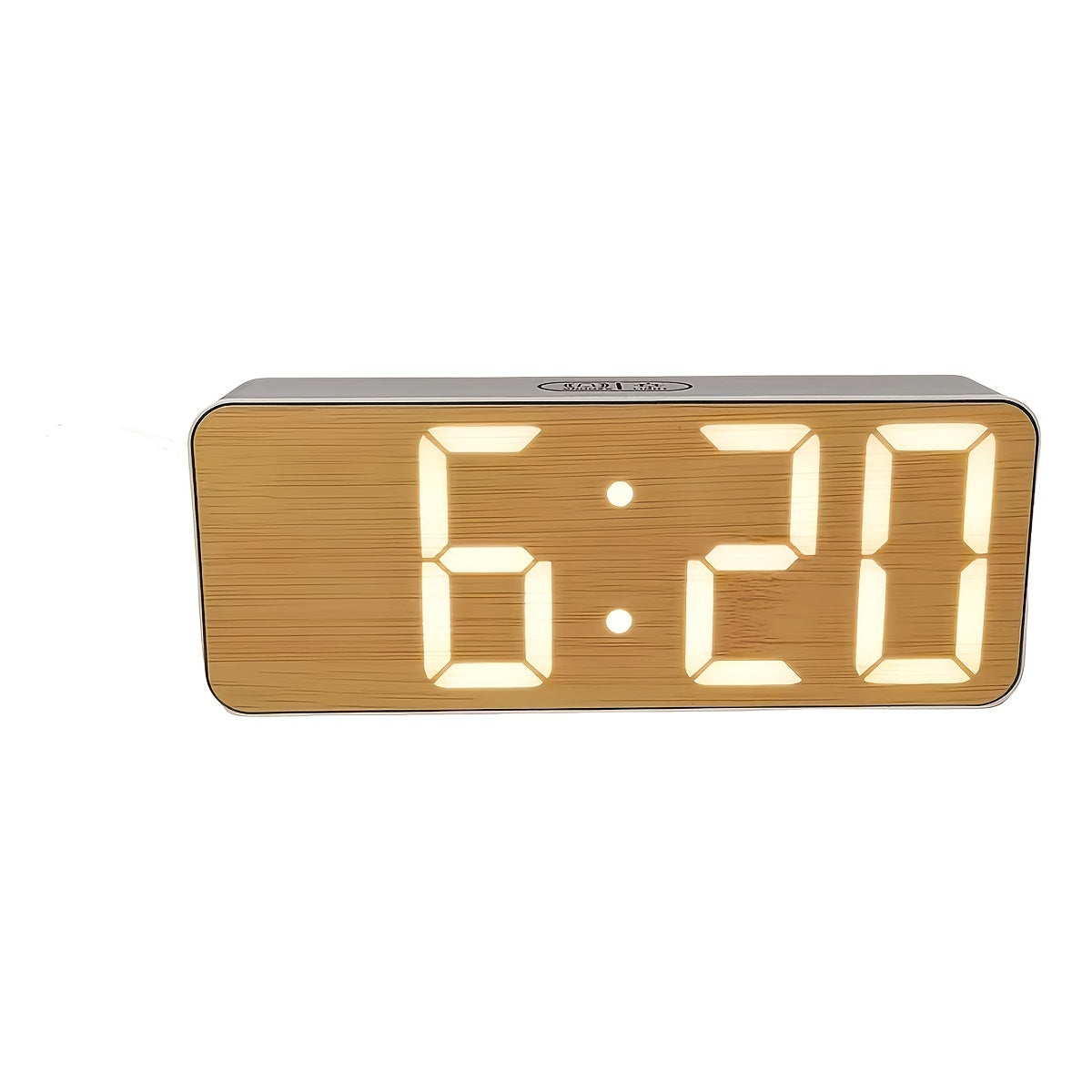 TimeGlow – Elegant LED Alarm Clock with Dimming Function