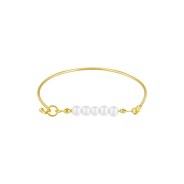 Elegant Bracelets with Fine Pearls - Selina