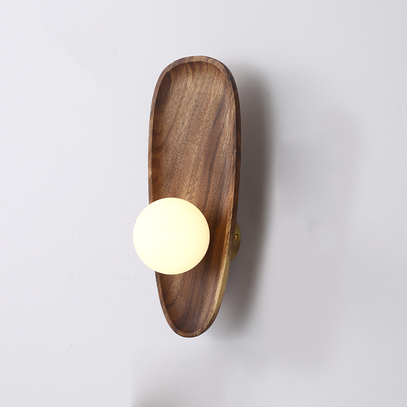 BoisLumi Wall - Natural Wooden Wall Lamp for Atmospheric Lighting