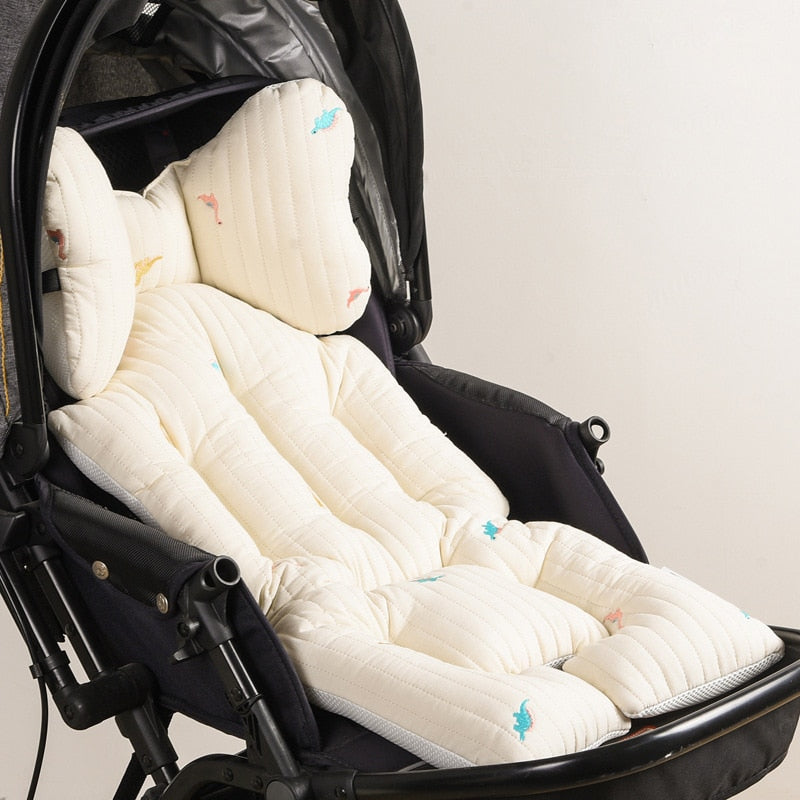 SnuggleRide - Comfortable Stroller Cushion with Stylish Prints
