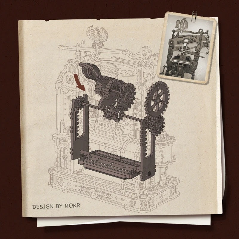 PressMaster 3D Puzzle – Historical DIY Experience