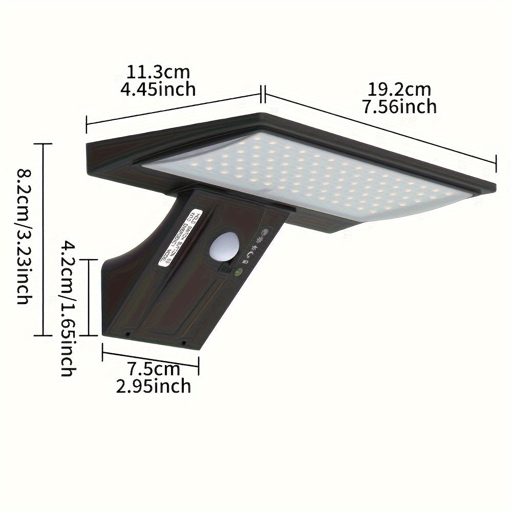 SolarGuard Light - Modern Outdoor Wall Light with Sensors