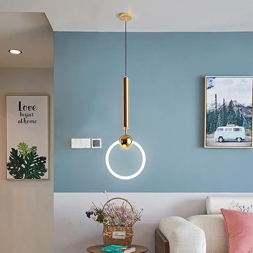Nordic Elegance Ceiling Lamp - Scandinavian LED Pendant Lamp