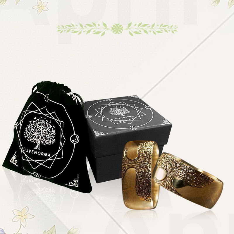Elegant ring with the tree of life - Lina